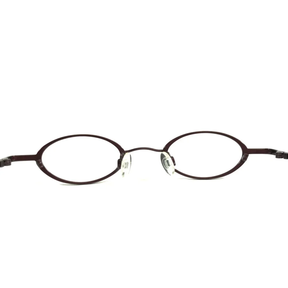 ogi Eyeglasses Frames 5002 COL. 72 Red Bordeaux Titanium Full Rim 40-20-140